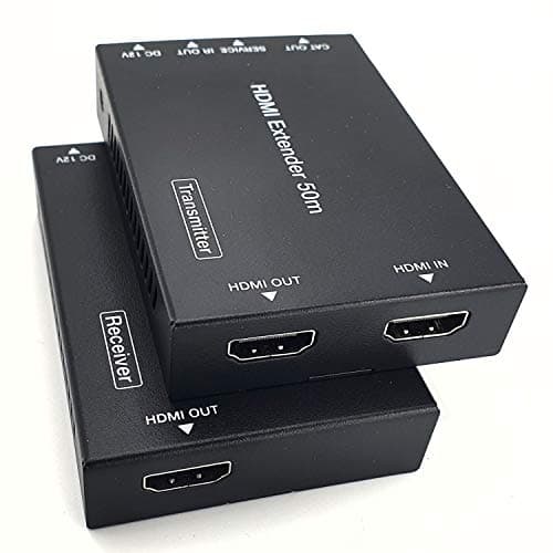Image of FOURKAY 4K@60 HDMI over Cat 5e/6/7 Extender for Sky Q UHD. HDR Support. Loop Out Splitter Function. Infra Red pass through. Power over Cable (PoC). HDMI2.0. HDCP 2.2