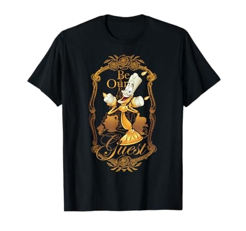 Image of Disney Beauty And The Beast Lumiere Be Our Guest T-Shirt