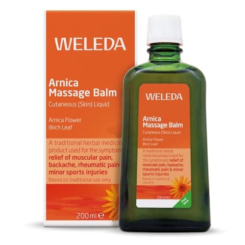 Image of Weleda Arnica Massage Balm, Bruising & Swelling, Rheumatic & Muscular Pain, Traditional Herbal Remedy, Natural & Organic, Vegan, 200 ml