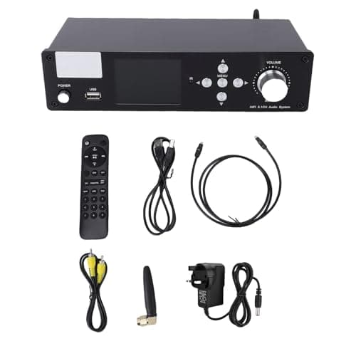 Image of Topiky 5.1 Surround Sound Decoder Separator Converter, 192Khz 32Bit 4K HDMI Sound Decoding System with Bluetooth 5.0 Receiver, ARC Optical Coaxial USB Digital Analog AV System (UK Plug)