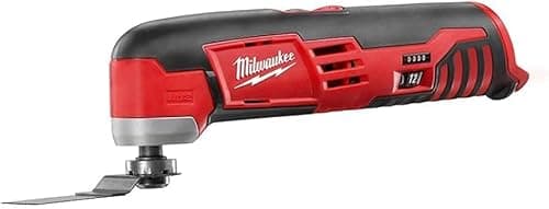 Image of MILWAUKEE'S 2426-20 M12 12 Volt Redlithium Ion 20,000 OPM Variable Speed Cordless Multi Tool with Multi-Use Blade, Sanding Pad, and Multi-Grit Sanding Papers (Battery Not Included, Power Tool Only)