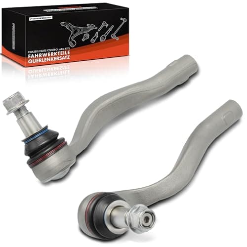 Image of Frankberg 2x Tie Rod End Track Rod End Front Axle Compatible with C-Class W204 C 220-C 350 2.1L-3.5L 2007-2014 C-Class T-Model S204 C 220-C 350 2.1L 3.0L 2007-2014 Replace# 2043303403