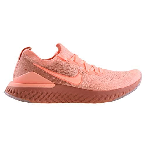Image of Nike Epic React Flyknit 2, Women’s Running Shoe, PINK TINT/PINK TINT-RUST PINK, 9.5 UK (44.5 EU)