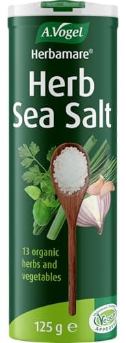 Image of A.Vogel Herbamare® Herb Sea Salt 125g | Unrefined Sea Salt Infused with 13 Fresh Organic Herbs and Vegetables