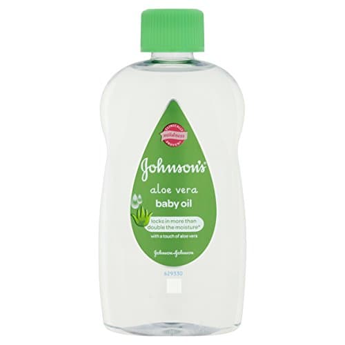 Image of Johnson's Baby Oil with Aloe Vera 300 ml - Pack of 6