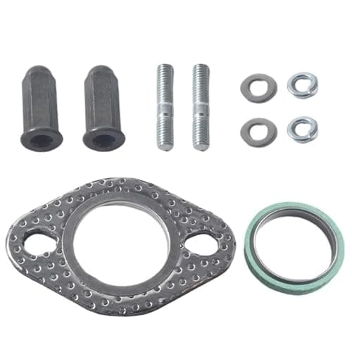 Image of 1 Set Exhaust Bolt and Gasket Kit, for GY6 GMB139 Engine 50cc 70cc 90cc 110cc 125cc 150cc Car Exhaust Gasket Muffler and Gasket Assembly Kit, for Scooters ATVs Go Karts Moped Quad Engine