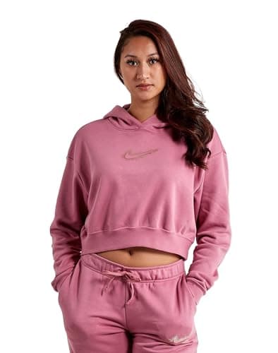 Image of NIKE DQ6776-667 W NSW STRDST GX HDY Sweatshirt Women's ROSE Size L