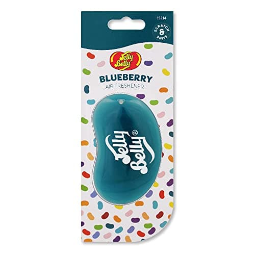 Image of Jelly Belly 15214 3D Jelly Bean Air Freshener, Blueberry