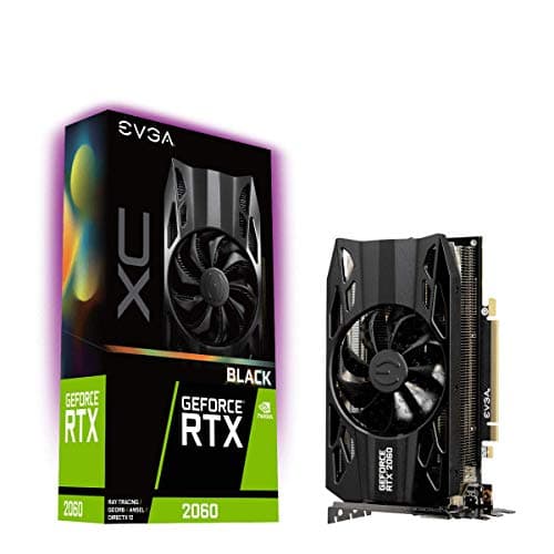 Image of EVGA GeForce RTX 2060 XC Black Gaming, 2.75 Slot Extreme Cool, 70C Gaming, 06G-P4-2061-KR, 6GB GDDR6