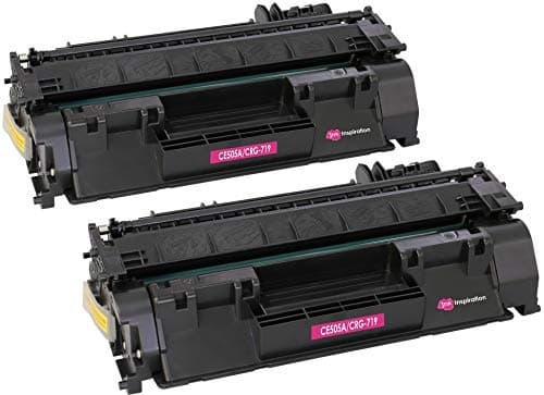 Image of Ink Inspiration 2 Compatible Laser Toner Cartridges for Laserjet P2030 P2035 P2035N P2050 P2055 P2055D P2055DN P2055X CE505A LBP-6300DN LBP-6310DN LBP-6650DN LBP-6670DN CRG 719 | 2,300 Pages