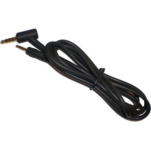 Image of Gold 2.5mm ~ 45 Degree 3.5mm Microphone Replacement Lead