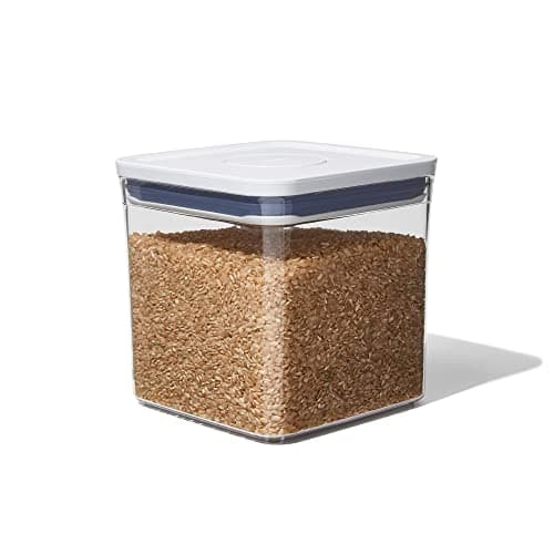 Image of OXO Good Grips POP Container - Big Square Short 2.6 Litre, White