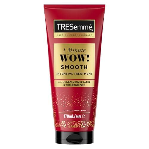 Image of TRESemmé 1 Minute WOW Smooth Intensive Hair Treatment with Hydrolysed Keratin & Pro-Bond Plex for frizzy, damaged hair 170 ml