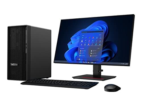 Image of Lenovo ThinkStation P360 i9-12900K Tower Intel® Core™ i9 32 GB DDR5-SDRAM 1000 GB SSD Windows 11 Pro Workstation Black