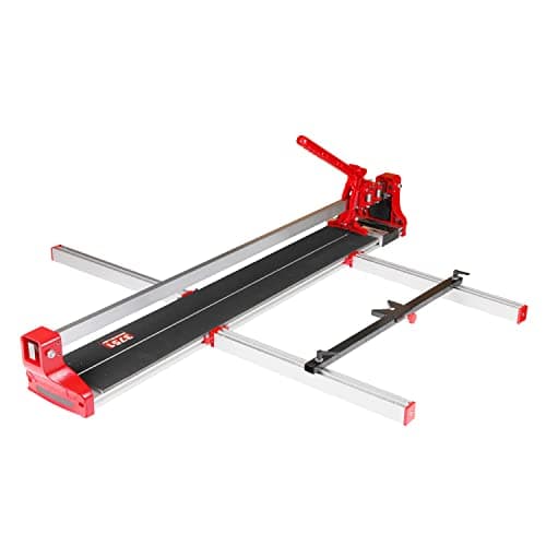 Image of KATSU Manual Tile Cutter 1800mm Professional Heavy Duty Tile Cutter with Single Slide Rail and Laser Guide, Aluminium Base, for Precision Cutting Porcelain Tiles 347255