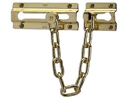 Image of Yale Locks P1037-EB Door Chain - Brass Finish