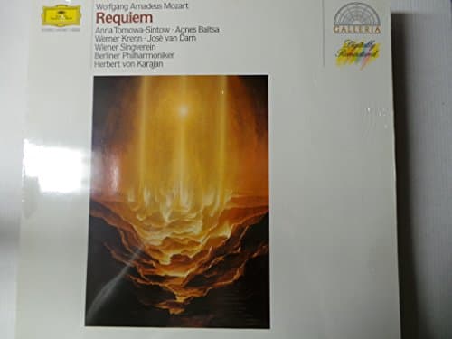 Image of MOZART, Wolfgang Amadeus: Requiem in D minor, Kv.626 -- DEUTSCHE GRAMMOPHON, Galleria (1976)