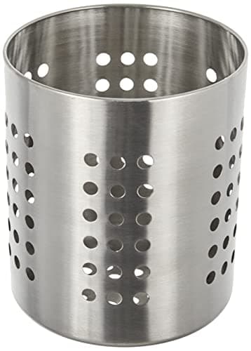 Image of Zeller 27340 12 x 13 cm Kitchen Utensil Holder Stainless Steel