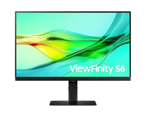 Image of Samsung ViewFinity S6 LS27D600UAUXXU 27" IPS QHD 100Hz 5ms USB-C Height adjustab