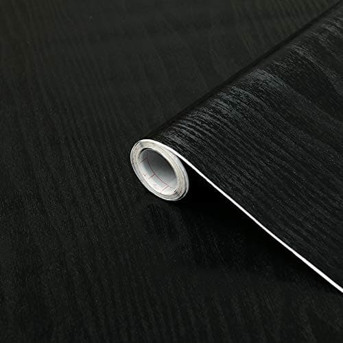 Image of d-c-fix vinyl wrap Blackwood effect 90 cm x 2,1 m - sticky back plastic roll for furniture, kitchen & cupboards - contact paper sticker self adhesive film