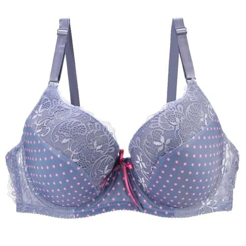 Image of Generisch Tank Top Padded Adjustable Shoulder Strap Large Size Underwired Bra Size Chart, Light purple, 38D