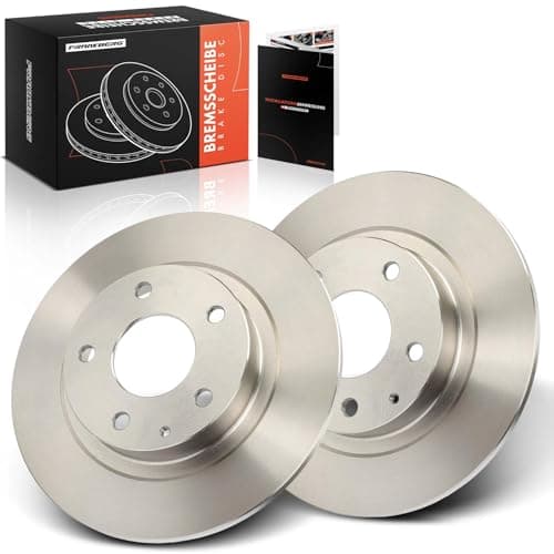 Image of Frankberg Brake Disc Set incl. 2x Discs Rear Solid Ø278mm Compatible with 6 Estate GJ GL 6 Saloon GJ GL Replace# GHT226251
