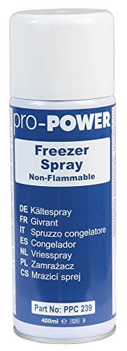 Image of PRO POWER CHEMICALS Freezer Spray – Non-Flammable, 400ml Aerosol, Rapid Cooling for Electronics, Fault Detection & Heat Protection – PPC239