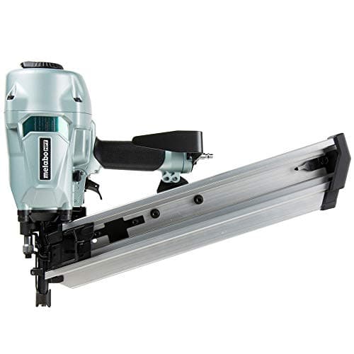 Image of Metabo HPT Framing Nailer | Pneumatic | for LVL | 2-3/8" to 3-1/2" Plastic Collated Framing Nails | .162", Full Head | 21 Degree | NR90AC5