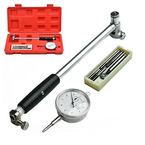Image of Stainless Steel High Accuracy 50-160MM Dial Bore Gauge, Measuring Engine Cylinder Tool Kit Used to Measure Internal Dimensions of Work Pieces by Comparative Method
