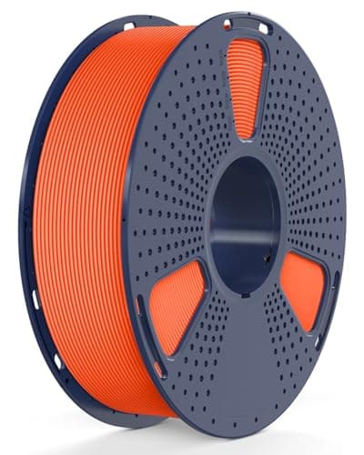 Image of SUNLU Rapid PETG 3D Filament 1.75mm 1KG, High Speed 30-600mm/s 3D Printer Filament, Dimensional Accuracy +/- 0.02mm, 1kg Reusable Spool(2.2lbs), Fit Most FDM 3D Printers (Orange)