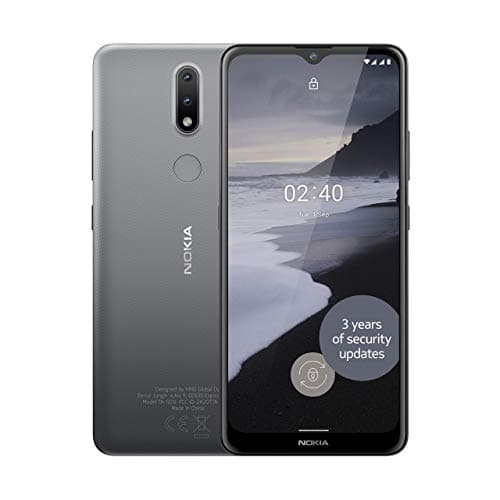 Image of Nokia 2.4 6.5 Inch Android UK SIM-Free Smartphone with 2GB RAM and 32GB Storage (Dual SIM) - Charcoal (Renewed)