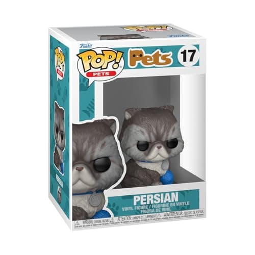 Image of Funko POP! Pets: Persian Cat - Collectable Vinyl Figure - Gift Idea - Official Merchandise - Toys For Kids & Adults - Model Figure for Collectors and Display