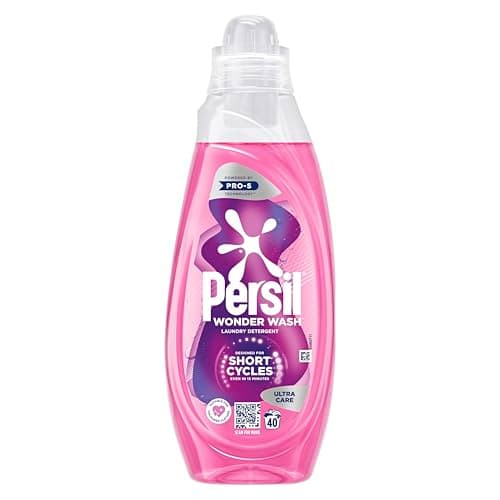 Image of Persil Wonder Wash Ultra Care Bio Liquid Detergent Protects & Restores Colours Designed for Short Washing Cycles 1.08 L