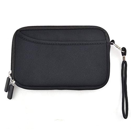 Image of 6" inch In-Car Sat Nav Navigation GPS Case For TomTom Garmin nuvi GPS Navigator and others with Strap (Black)