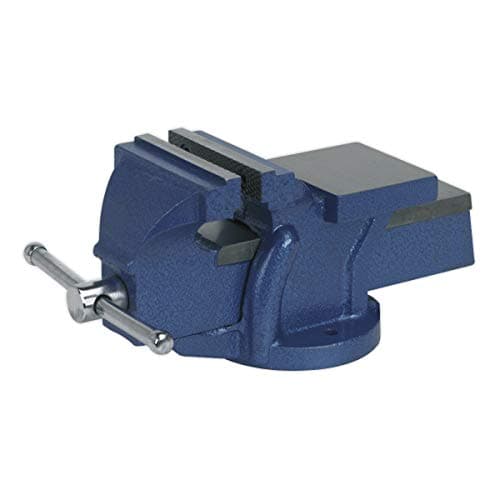 Image of Sealey Cv100E Vice 100Mm Fixed Base Light-Duty