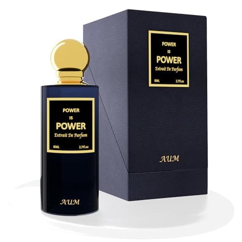 Image of AUM Power is Power – Extrait de Parfum Unisex 80 ml | Intense Woody Spicy Fragrance with Bergamot, Black Pepper, Lavender & Amber | Long-Lasting Elegant Perfume for Autumn & Winter