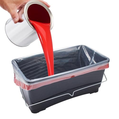 Image of ProDec 10 pcs 25 litre Recycled Plastic Paint Scuttle Liners for Quick, Mess Free, Water Free Paint Colour Changes, No Hassle Easy Clean Up, Avoids Washing Paints Down Sinks, Compatible Scuttles