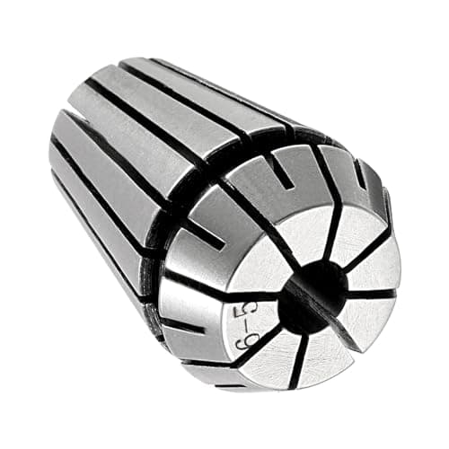 Image of CoCud Spring Collet Chuck, ER-20 Spring Collet 6mm Clamping Diameter, 40Cr Steel Convenient Disassembly Chuck - (Applications: for CNC Engraving Machine Tool)