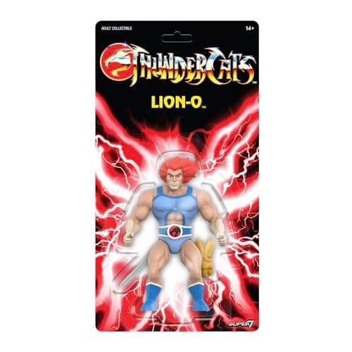 Image of SUPER7 Thundercats Vintage Figures Wave 01 - Lion-O Action Figure