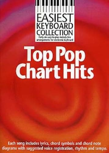 Image of Easiest Keyboard Collection: Top Chart Hits