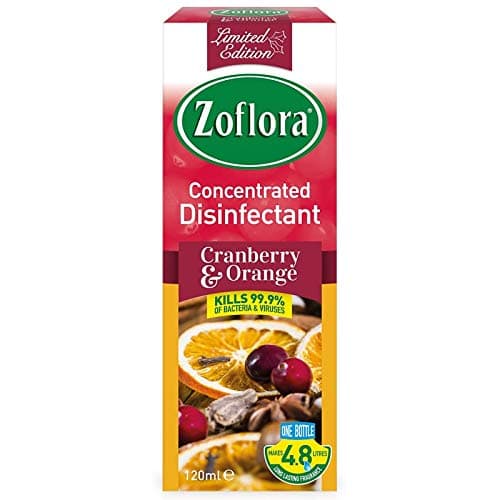 Image of Zoflora Concentrated Disinfectant Cranberry & Orange 250ml