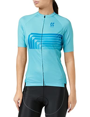 Image of Kalas Motion Z2 Women's Short Sleeve Jersey, Turquoise, X-Large