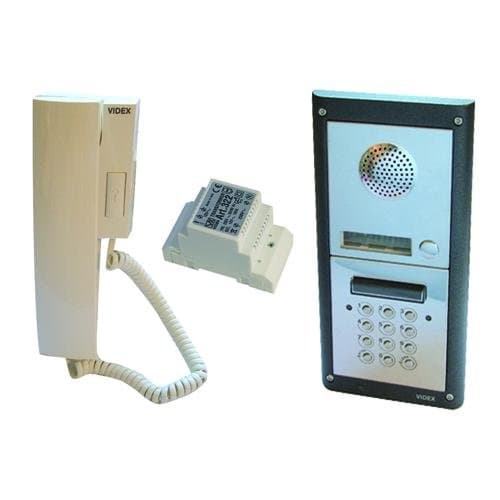 Image of VIDEX 4K Series Audio 1 Way Intercom Kit Complete With Keypad