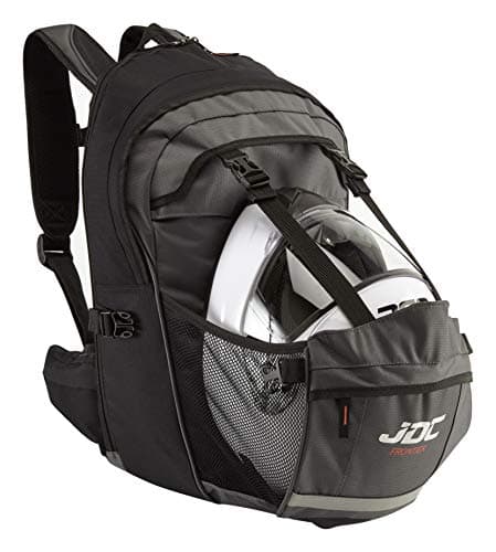 Image of JDC Motorcycle Waterproof Rucksack With Helmet Holder/Carrier - 24L Expandable to 36L - FRONTIER