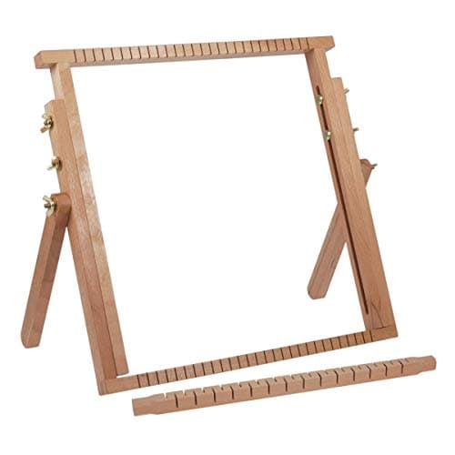 Image of Milward 2519020 Weaving Loom: Extendable: Beech Wood, 40x40-61cm