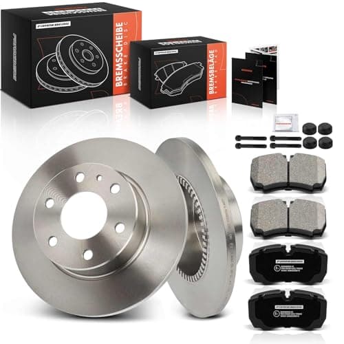 Image of Frankberg Brake Kit incl. 2x Brake Disc + 4x Brake Pad Rear Compatible with Daily VI Box Daily IV Platform/Chassis Replace# 42470841, 42561101