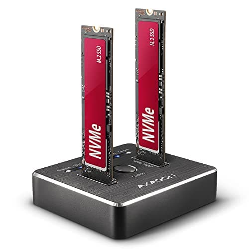 Image of Axagon ADSA-M2C Station d'accueil de disques de stockage USB 3.2 Gen 2 (3.1 Gen 2) Type-C