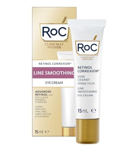 Image of RoC Retinol Correxion Line Smoothing Eye Cream | For Wrinkles, Dark Circles & Puffy Eyes | 15 ml