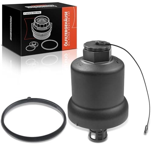 Image of Frankberg Oil Filters Housing for A1 A3 A4 A6 TT Altea Exeo Leon Toledo O.c.t.a.v.i.a E.O.S Golf V J.e.t.t.a III P.a.s.s.a.t Polo S.c.i.r.o.c.c.o T.o.u.r.a.n 2.0L 2004-2014 06D115408A