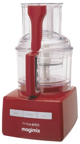 Image of Magimix 4200XL Food Processor in Deep Red